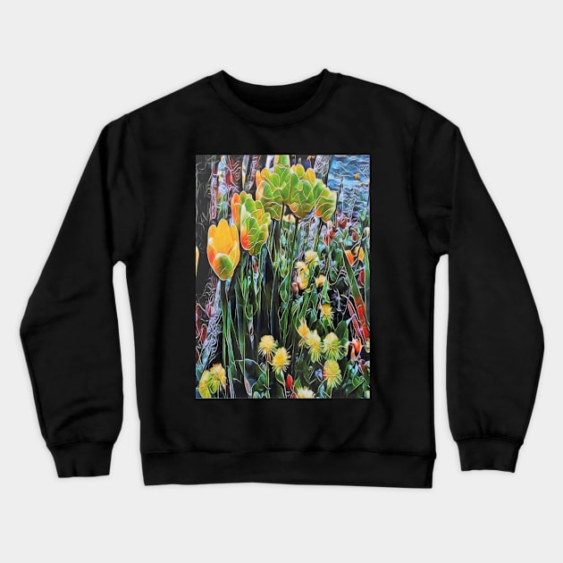 Flowers Crewneck Sweatshirt by Marcel1966